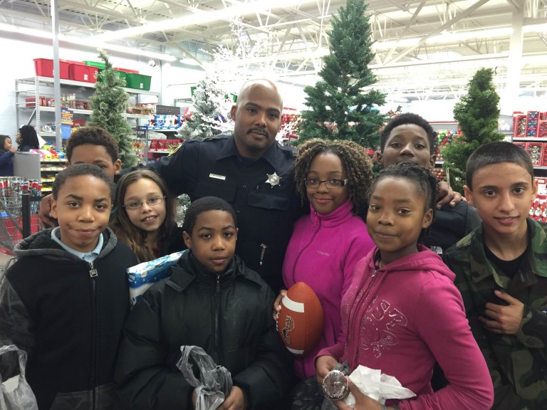 H.O.M.E. Presents: Shop With A Cop At Waltmart 2015